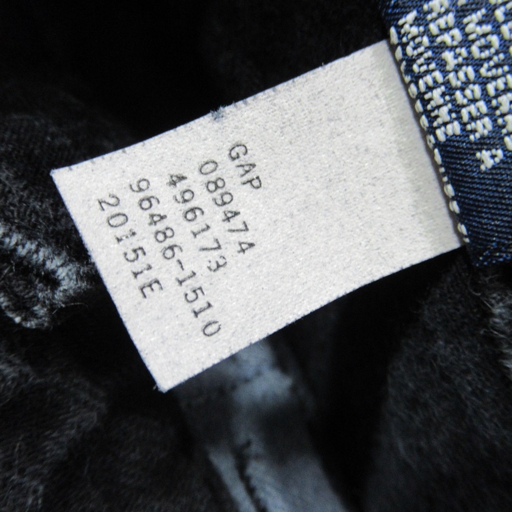 Gap Vintage Washed Black Ankle Length Denim Jeans Size 3/4 - Picture 7 of 16
